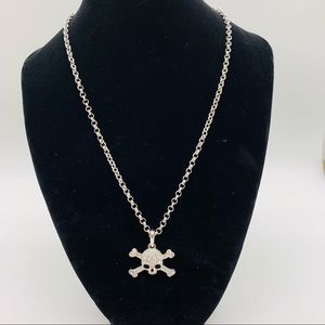 Vivienne Westwood Silver Skull & Crossbones large
